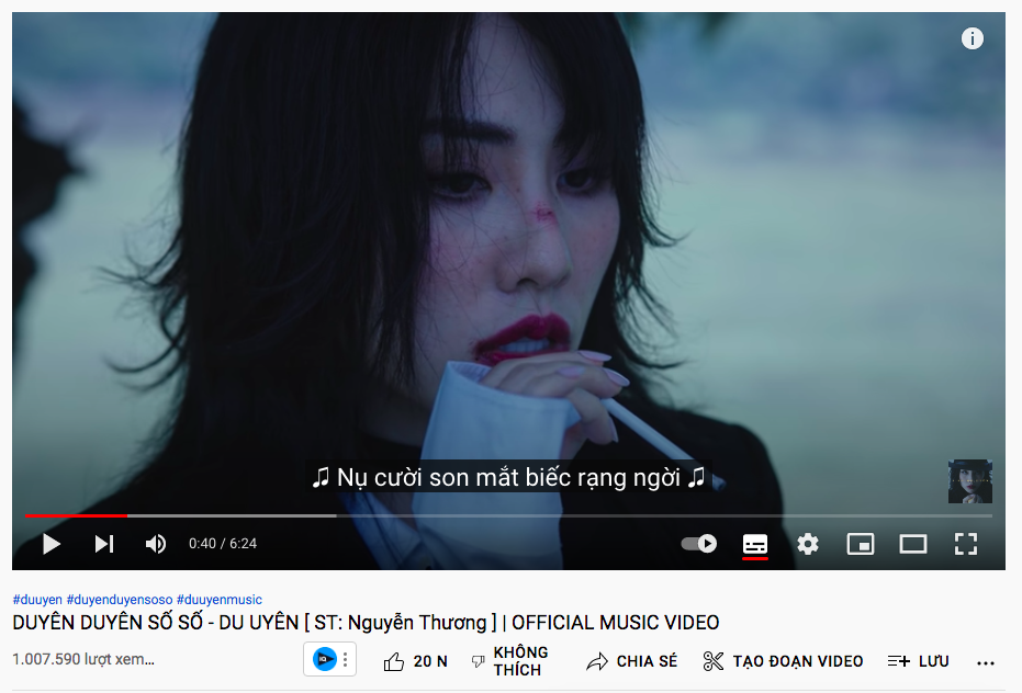 Du Uyên vừa comeback với “Duyên Duyên Số Số”, MV đã cán mốc 1 triệu views
