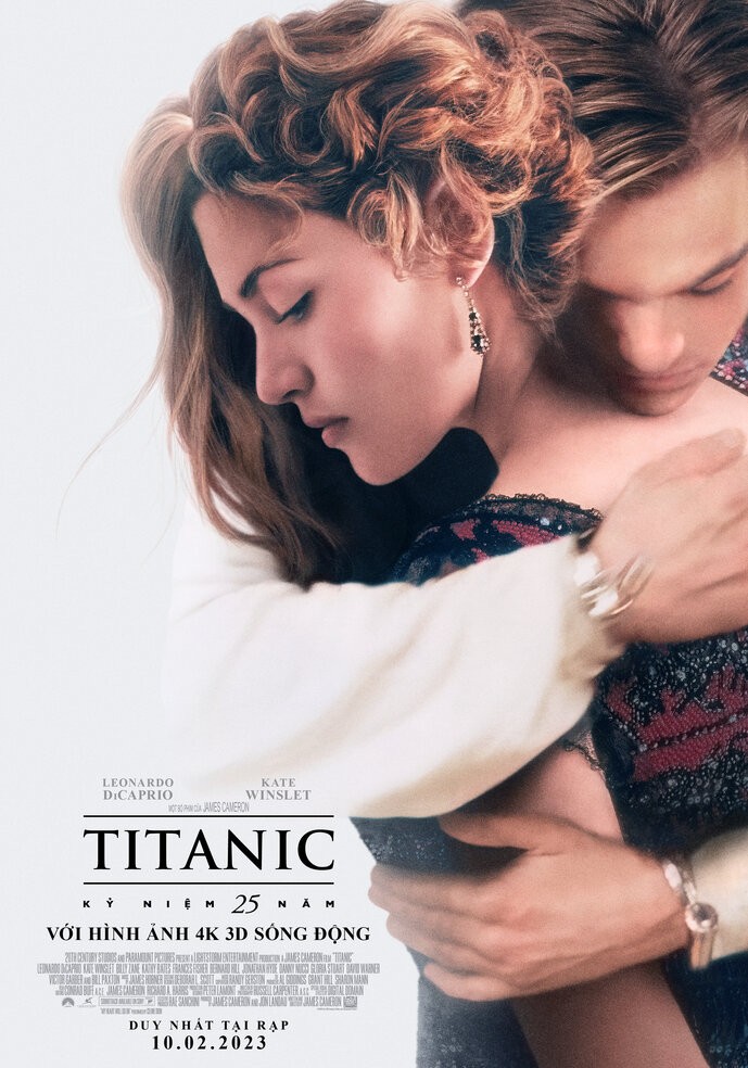 Định dạng IMAX 3D sẽ mang đến khán giả một trải nghiệm hoàn toàn mới với Titanic
